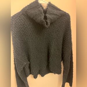 Free People Black Sweater